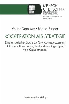 Kooperation als Strategie (eBook, PDF) - Funder, Maria