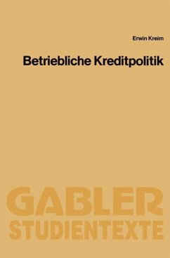 Cover Betriebliche Kreditpolitik (eBook, PDF)