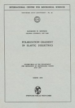 Cover Polarization Gradient in Elastic Dielectrics (eBook, PDF)