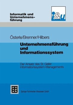 Cover Unternehmensführung und Informationssystem (eBook, PDF)