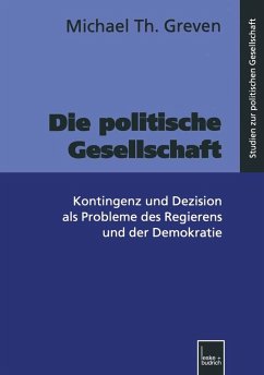 Cover Die politische Gesellschaft (eBook, PDF)