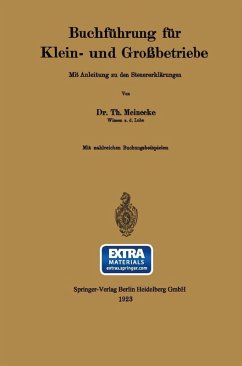 Cover Buchführung für Klein- und Großbetriebe (eBook, PDF)