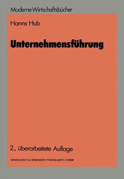 Unternehmensführung (eBook, PDF) - Hub, Hanns