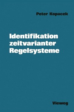Identifikation zeitvarianter Regelsysteme (eBook, PDF) - Kopacek, Peter