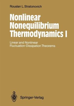 Nonlinear Nonequilibrium Thermodynamics I (eBook, PDF) - Stratonovich, Rouslan L.