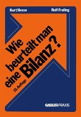 Wie beurteilt man eine Bilanz? (eBook, PDF)