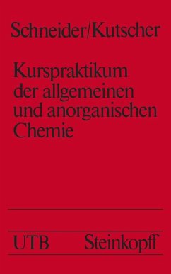 Cover Kurspraktikum der allgemeinen und anorganischen Chemie (eBook, PDF)