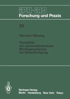 Cover Flexibilität von personalintensiven Montagesystemen bei Serienfertigung (eBook, PDF)
