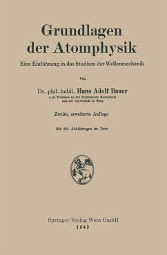 Grundlagen der Atomphysik (eBook, PDF) - Bauer, Hans Adolf