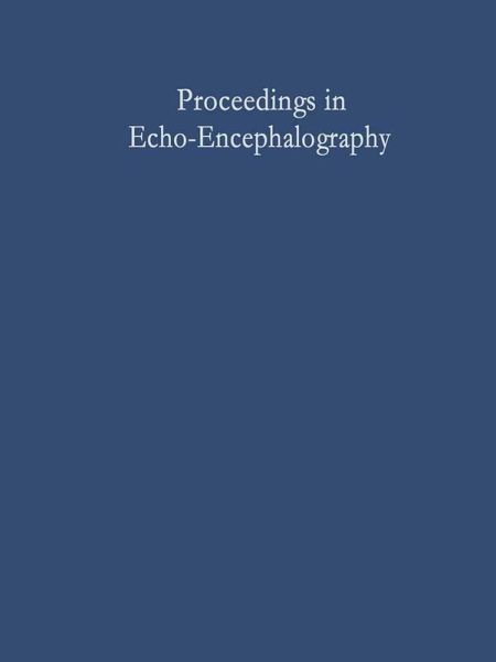 Proceedings in Echo-Encephalography (eBook, PDF)
