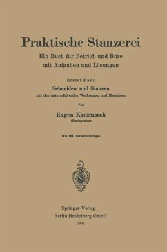Praktische Stanzerei (eBook, PDF) - Kaczmarek, Eugen