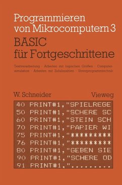 BASIC für Fortgeschrittene (eBook, PDF) - Schneider, Wolfgang