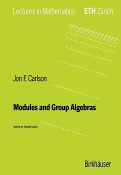 Modules and Group Algebras (eBook, PDF) - Carlson, Jon F.