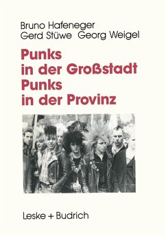 Punks in der Großstadt - Punks in der Provinz (eBook, PDF) Cover Punks in der Großstadt - Punks in der Provinz (eBook, PDF)