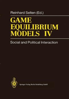 Cover Game Equilibrium Models IV (eBook, PDF)