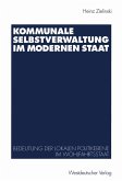 Kommunale Selbstverwaltung im modernen Staat (eBook, PDF)