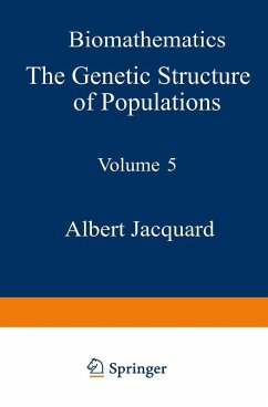 The Genetic Structure of Populations (eBook, PDF) - Jacquard, A.