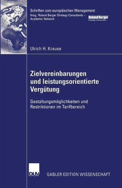 Zielvereinbarungen und leistungsorientierte Vergütung (eBook, PDF) - Krause, Ulrich H.