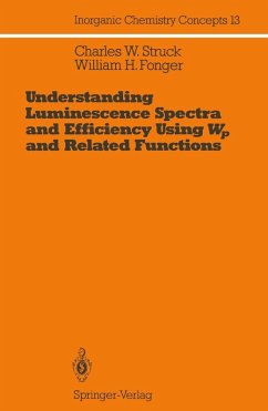 Cover Understanding Luminescence Spectra and Efficiency Using Wp and Related Functions (eBook, PDF)