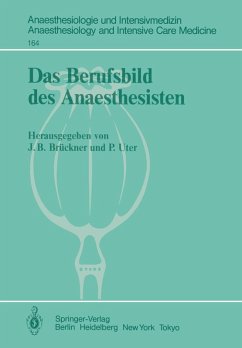 Cover Das Berufsbild des Anaesthesisten (eBook, PDF)