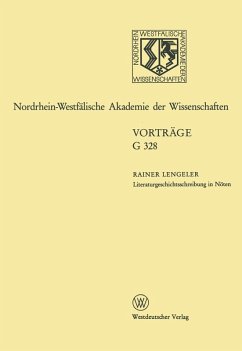 Cover Literaturgeschichtsschreibung in Nöten. Überlegungen zur Geschichte der englischen Literatur des 20. Jahrhunderts (eBook, PDF)