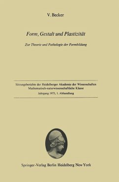Form, Gestalt und Plastizität (eBook, PDF) - Becker, Volker
