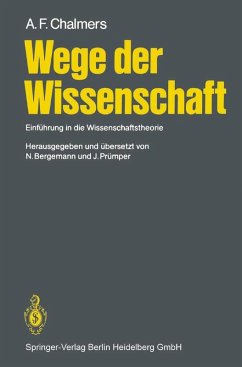 Wege der Wissenschaft (eBook, PDF) - Chalmers, Alan F.
