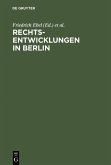 Rechtsentwicklungen in Berlin (eBook, PDF)