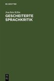 Gescheiterte Sprachkritik (eBook, PDF)