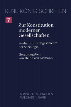 Zur Konstitution moderner Gesellschaften (eBook, PDF)