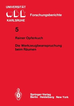 Cover Die Werkzeugbeanspruchung beim Räumen (eBook, PDF)