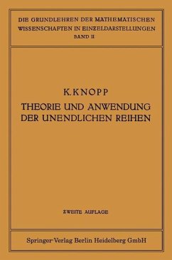 Theorie und Anwendung der Unendlichen Reihen (eBook, PDF) - Knopp, Konrad