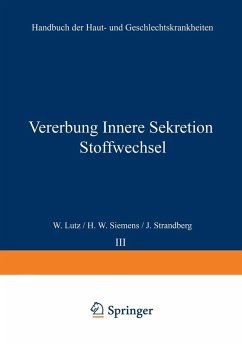 Cover Vererbung Innere Sekretion Stoffwechsel (eBook, PDF)