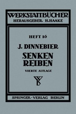 Senken und Reiben (eBook, PDF) - Dinnebier, J.