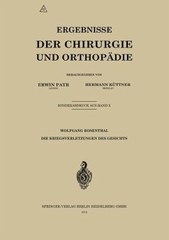 Cover Die Kriegsverletzungen des Gesichts (eBook, PDF)