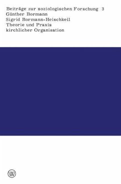 Cover Theorie und Praxis kirchlicher Organisation (eBook, PDF)