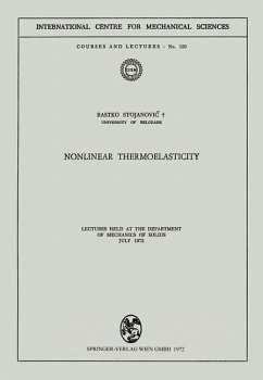 Cover Nonlinear Thermoelasticity (eBook, PDF)