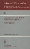 Organisation und Betrieb von Rechenzentren (eBook, PDF)