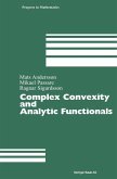 Complex Convexity and Analytic Functionals (eBook, PDF)