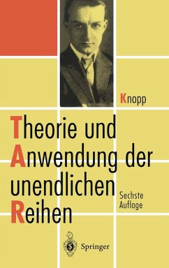 Theorie und Anwendung der unendlichen Reihen (eBook, PDF) Cover Theorie und Anwendung der unendlichen Reihen (eBook, PDF)