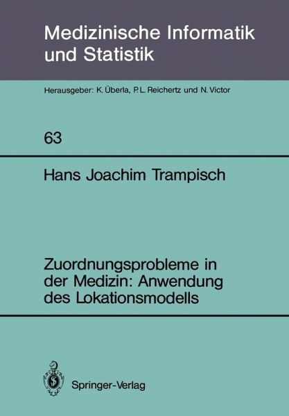 Zuordnungsprobleme in der Medizin: Anwendung des Lokationsmodells (eBook, PDF)