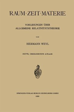 Cover Raum · Zeit · Materie (eBook, PDF)