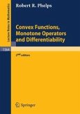 Convex Functions, Monotone Operators and Differentiability (eBook, PDF)