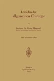 Leitfaden der allgemeinen Chirurgie (eBook, PDF)