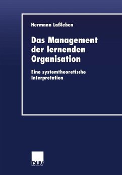 Cover Das Management der lernenden Organisation (eBook, PDF)