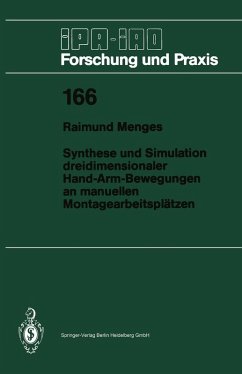 Cover Synthese und Simulation dreidimensionaler Hand-Arm-Bewegungen an manuellen Montagearbeitsplätzen (eBook, PDF)