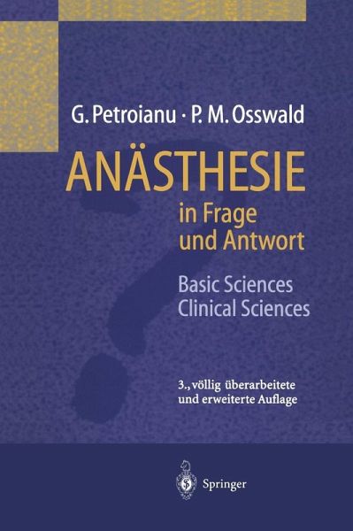 Anästhesie in Frage und Antwort (eBook, PDF)