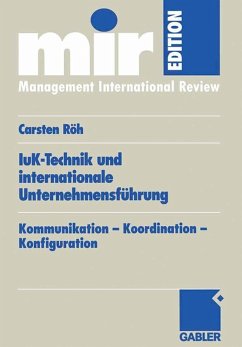 IuK-Technik und internationale Unternehmensführung (eBook, PDF) - Röh, Carsten