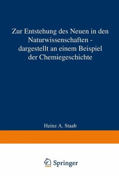 Cover Zur Entstehung des Neuen in den Naturwissenschaften - dargestellt an einem Beispiel der Chemiegeschichte (eBook, PDF)