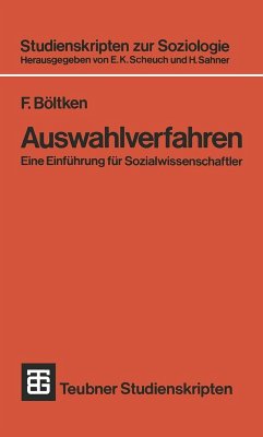 Auswahlverfahren (eBook, PDF) - Böltken, Ferdinand